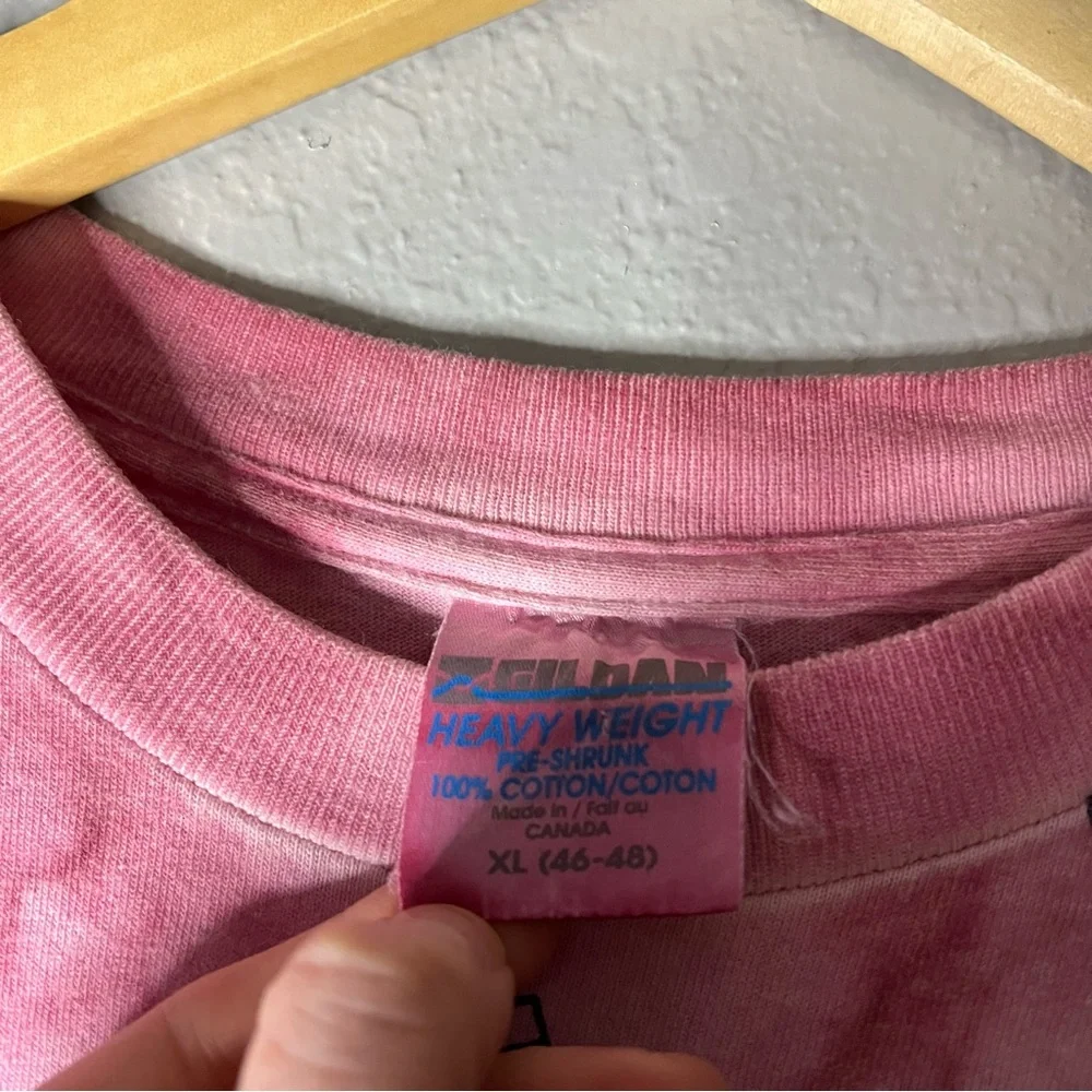 Vintage Cowboy's Sweetheart Pink Tee Size XL - Picture 5 of 8